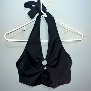 Shein cut out halter and mini skirt.  size MEDIUM